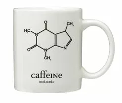 Caffeine Molecule Ceramic Mug -Men's Costumes Sales hj 2001 1