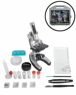30 Piece Microscope Set 1200X Magnification