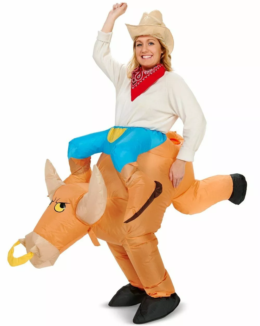 Inflatable Bull Costume Suit 3 Inflatable Bull Costume Suit