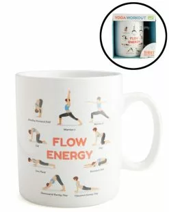 Yoga Poses Giant 900ml Coffee Mug
