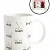 Boobs Metallic Ceramic Mug -Men's Costumes Sales lt rm b