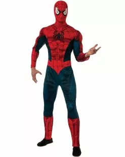 Marvel Spiderman Mens Costume