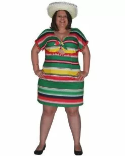 Mexican Dress Plus Womens Costume