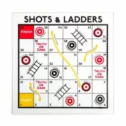 Shots & Ladders Drinking Board Game -Men's Costumes Sales nj dg sl drinking gameshooters ladders4