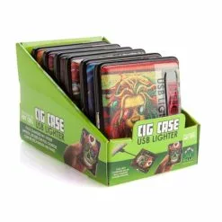 Smokezilla USB Lighter Cigarette Case -Men's Costumes Sales nt ulc e