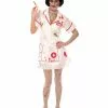 Horror Zombie Nurse Womens Costume -Men's Costumes Sales nurse zombie halloween costume outfit 1