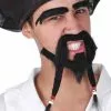 Pirate Moustache Beard Goatee & Eyebrows -Men's Costumes Sales nz108