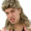 Billy Brown Blonde Mullet Wig -Men's Costumes Sales nz765