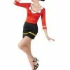 Sexy Olive Oyl Adult Women Popeye Costume -Men's Costumes Sales olive oyl popeye adult womens halloween costume 1