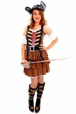 Victorian Pirate Princess Womens Costume