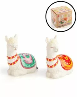 Alpaca Salt And Pepper Set
