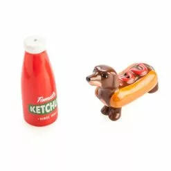 Sausage Dog & Ketchup Salt & Pepper Set 8 Sausage Dog & Ketchup Salt & Pepper Set -Men's Costumes Sales pp sp sdk 800x800 2