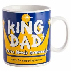 King Dad Giant Ceramic Mug -Men's Costumes Sales ro gcm kd 800x800 1