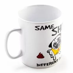 Same Shit Different Day Pug Giant Coffee Mug -Men's Costumes Sales ro gcm ssdd 800x800 4