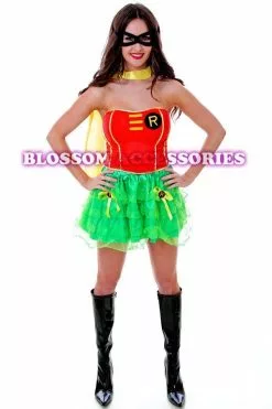 Robin Tutu Dress Womens Costume -Men's Costumes Sales robin hero supe hero deluxe ladies adult costume 1