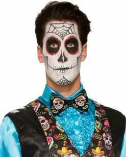 Day Of Dead Bow Tie