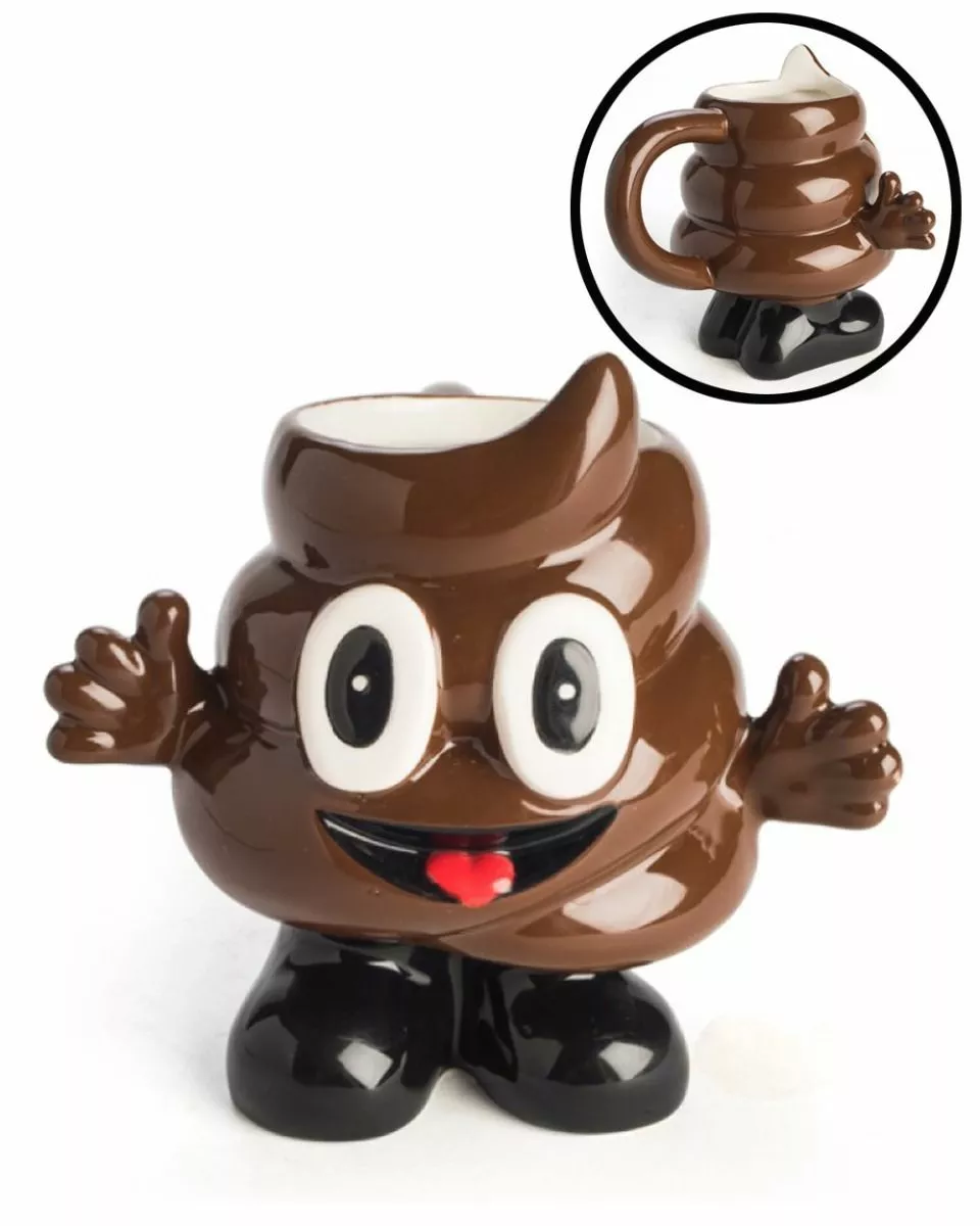 Smiling Poo Koolface Mug 3 Smiling Poo Koolface Mug
