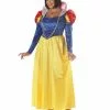 Snow White Deluxe Disney Plus Womens Costume 1 Snow White Deluxe Disney Plus Womens Costume -Men's Costumes Sales snow white plus adult halloween fairy tales costume 1