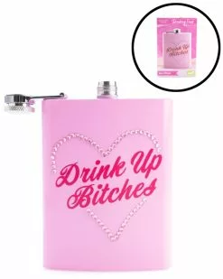 Drink Up B*tches Metal Flask