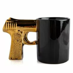 Bad Ass 3D Gun Handle Mug -Men's Costumes Sales tj 3dm bab