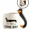 Furever Pets Dachshund 3D Handle Mug -Men's Costumes Sales tj 3dm da a