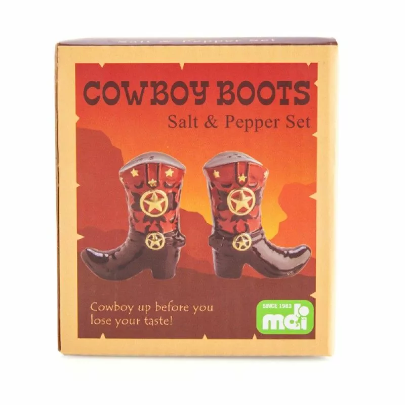 Cowboy Boots Salt & Pepper Set 7 Cowboy Boots Salt & Pepper Set - Image 5