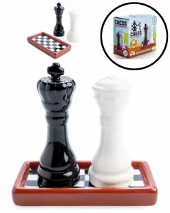 Flavour Mates Chess Salt & Pepper Set