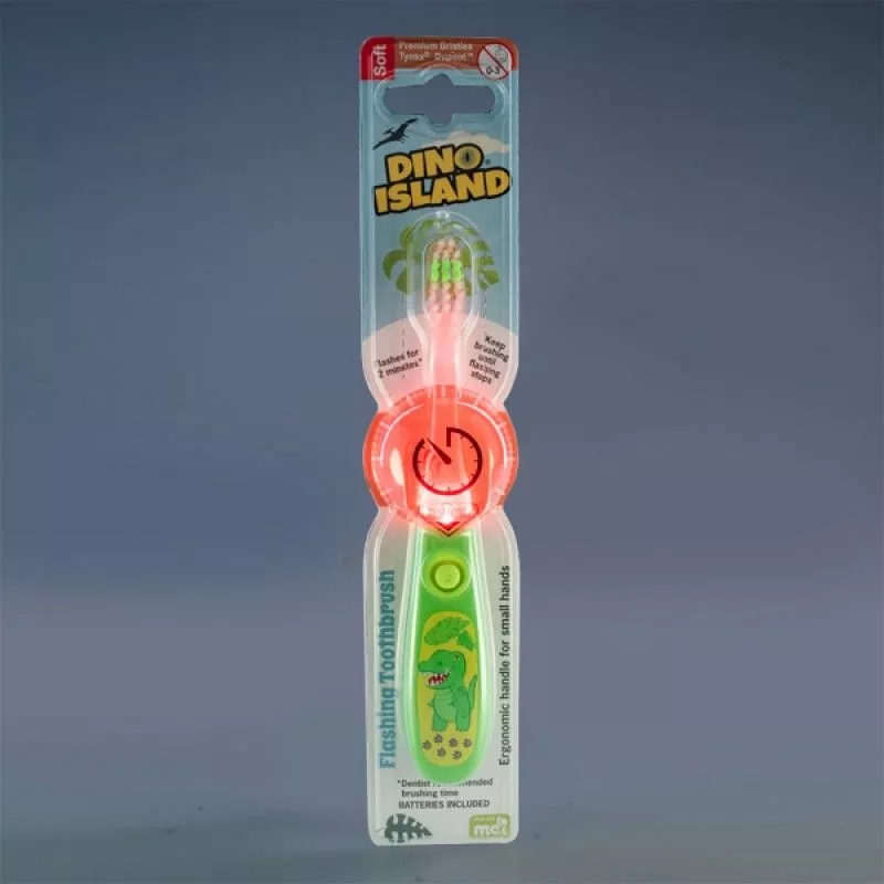 Flashing Dino Island Toothbrush 5 Flashing Dino Island Toothbrush - Image 3