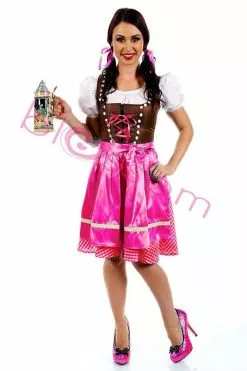 Traditional Oktoberfest Bavarian Costume -Men's Costumes Sales traditional pink oktoberfest womens costume