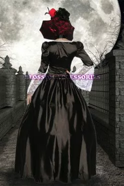 Deluxe Vampire Queen Medieval Costume