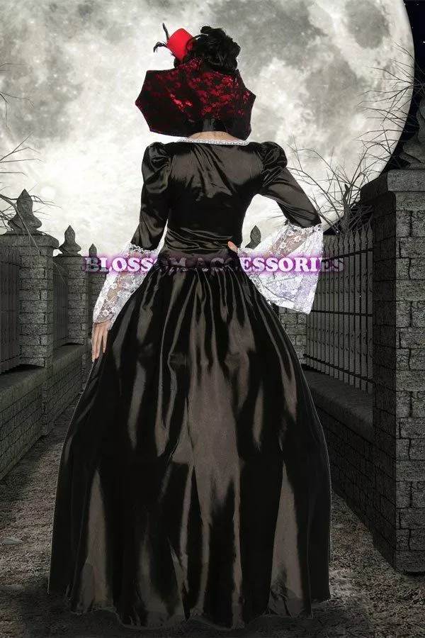 Deluxe Vampire Queen Medieval Costume 3 Deluxe Vampire Queen Medieval Costume