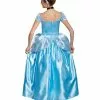 Deluxe Cinderella Gown Womens Costume 2 Deluxe Cinderella Gown Womens Costume -Men's Costumes Sales womens prestige cinderella costume back